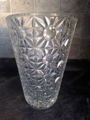 Glas Vase.