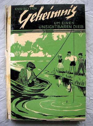 Enid Blytpn Geheimnis um einen unsichtbaren Dieb EKV 1. Ausgabereihe