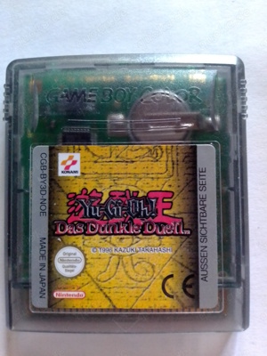 Gameboy Color Spiel YU- GI- OH