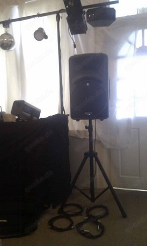 Komplettes professionelles Mobile DJ Sound