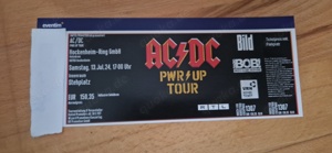 AC DC Ticket Hockenheim 13.07.2024 Stehplatz