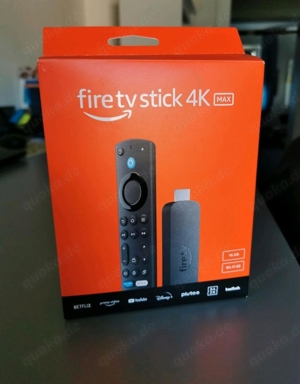 Amazon fire tv Stick 4k max neu 