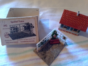 DDR H0 Modelleisenbahn Gebäude Bild 4