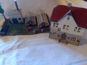 DDR H0 Modelleisenbahn Gebäude Bild 3