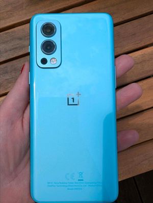 OnePlus Nord 2 5G, blau, Originalverpackung, Wasserschaden