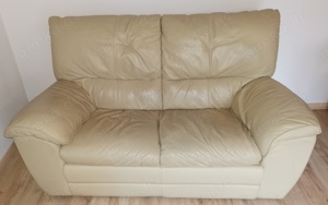 tolle 2-sitzer Ledercouch