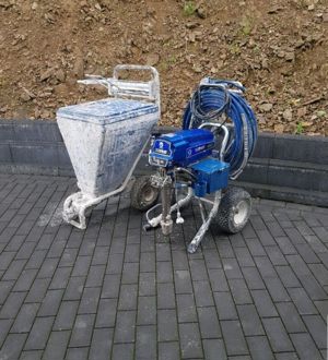 Graco Texspray Mark VII Airless Spritzgerät Set Verputzmaschine