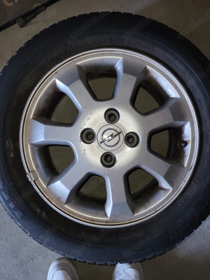 Alufelgen 195 60 R 15 mit Sommerreifen Bild 4