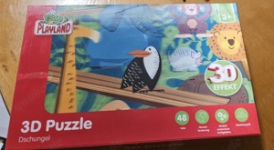 3D Puzzle Dschungel Effekt