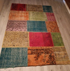 Patchwork Teppich  Boh me 