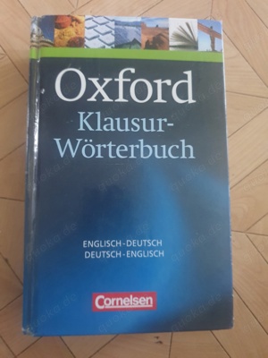 Oxford Klausur-Wörterbuch Englisch Deutsch