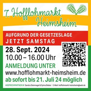  7. Hofflohmarkt Heimsheim 28.9.24