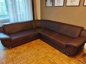 Ecksofa L- Form braun