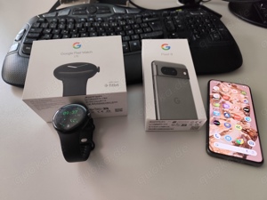 Google Pixel 8 mit Garantie und OVP + Google Pixel Watch LTE 