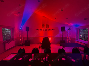 Lautsprecher, Licht und DJ mieten für Hochzeit, Geburtstag, Party