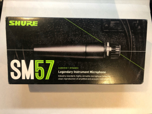 Shure SM57 Neuwertig