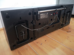 Vintage Getto Blaster Panasonic RX-CT800 Doppel Tapedeck Bild 2