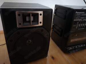 Vintage Getto Blaster Panasonic RX-CT800 Doppel Tapedeck Bild 5