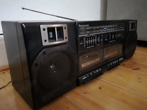 Vintage Getto Blaster Panasonic RX-CT800 Doppel Tapedeck