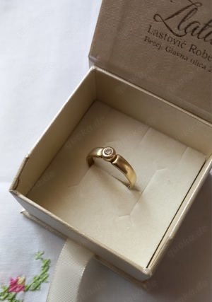 Damen Ring in Gold 585 mit Diamant !!!