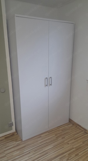 Kleiderschrank 2-türig weiss 