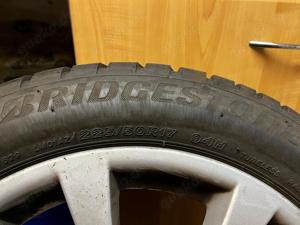 4 Original BMW Alufelgen samt Winterreifen Bridgestone