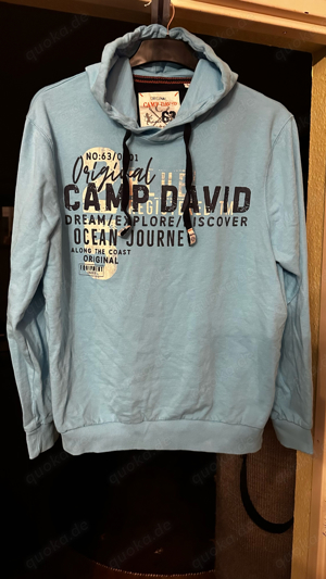 Herren Leichte Hoody  CAMP DAVID  Gr.L, Sehr Guter Zustand 