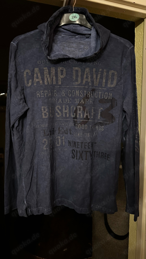 Herren Leichte Hoody  CAMP DAVID  Gr.L, Sehr Guter Zustand 