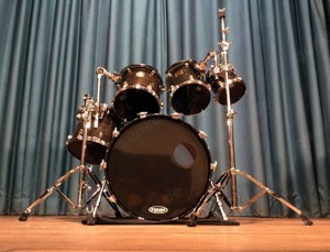 Yamaha Maple Custom Shellset, Original R.I.M.S., Pearl Mounts, 1st Series Japan	