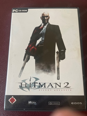 Hitman 2, Silent Assassin - PC (CD-Rom) Spiel komplett, USK18