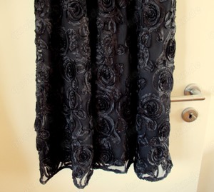 schwarzes Kleid  Adrianna Papell Größe 38   40  Bild 2