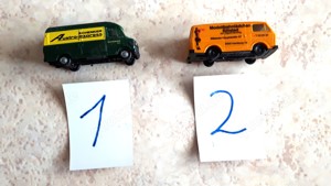 Modellbau Modellauto Kastenwagen Transporter Herpa Wiking HO 1:87  Bild 5