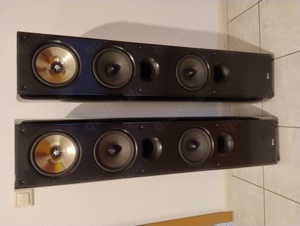 KEF XQ 40 HiFi-Boxen in schwarz hochglanz