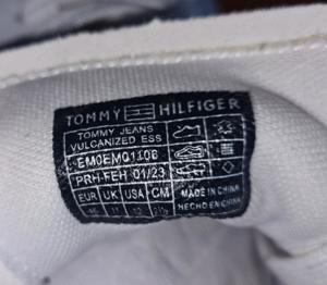Tommy Hilfiger - Modern Sneaker weiß aus Leder, Gr. 46   Neu! Bild 5