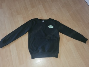 Jungen Sweatshirt Pullover schwarz Größe 146 152