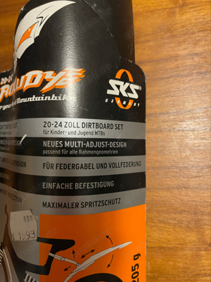 Spritzschutz für Kinder- und Jugend MTB