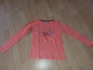 Mädchen Langarmshirt orange "Starfish" Größe 152