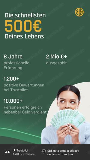 500   Gratis als Mitglied einer Tippgemeinschaft