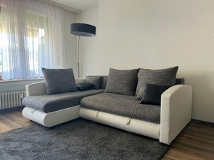 Sofa mit Schlaffunktion  Sideboard  Wohnwand  Couchtisch Esstisch