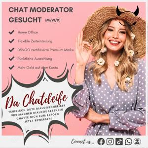 Home Office Chat Moderator bei Da Chatdeife (m w d)