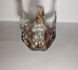 Schwanenfigur Glas