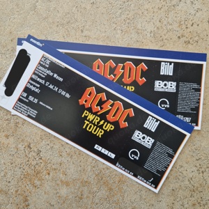 2 X AC DC Tickets, Stuttgart 17.07.24 Stehplatz Innenraum, PWR UP TOUR