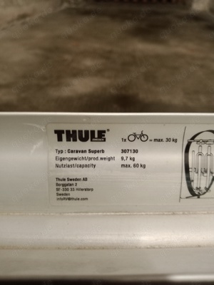 Thule Caravan Superb Fahrradträger Bild 2