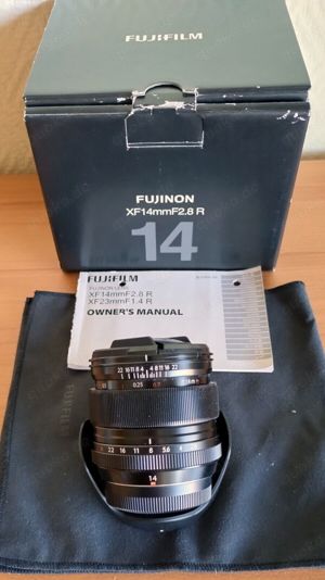 Fujifilm Fujinon XF 14 mm F2.8 R Objektiv gekauft am 12.06.23 bei calumet