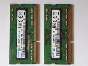 2 x 4 GB Notebook-Speicher PC-3   12800