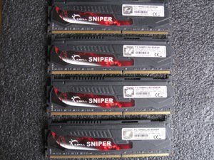 16 GB DDR3 1866 G.SKILL Sniper 4x4 GB