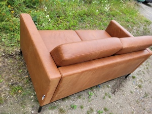 LEDERSOFA NARSICO 2er