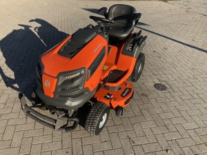 Rasentraktor Aufsitzmäher Husqvarna TS 343 Seitenauswurf Mulcher Briggs !!!