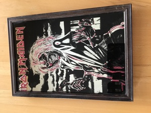 Iron Maiden Glasbild 22 x32 cm