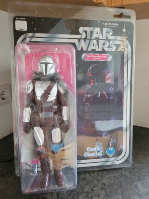 Figur Star Wars The Mandalorian mit Jetpack von Gentle Giant ca. 30 cm